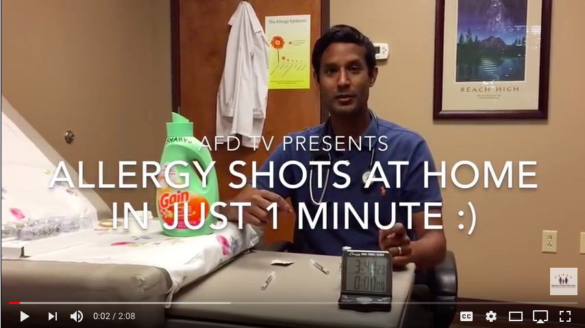 Allergy Shot Video